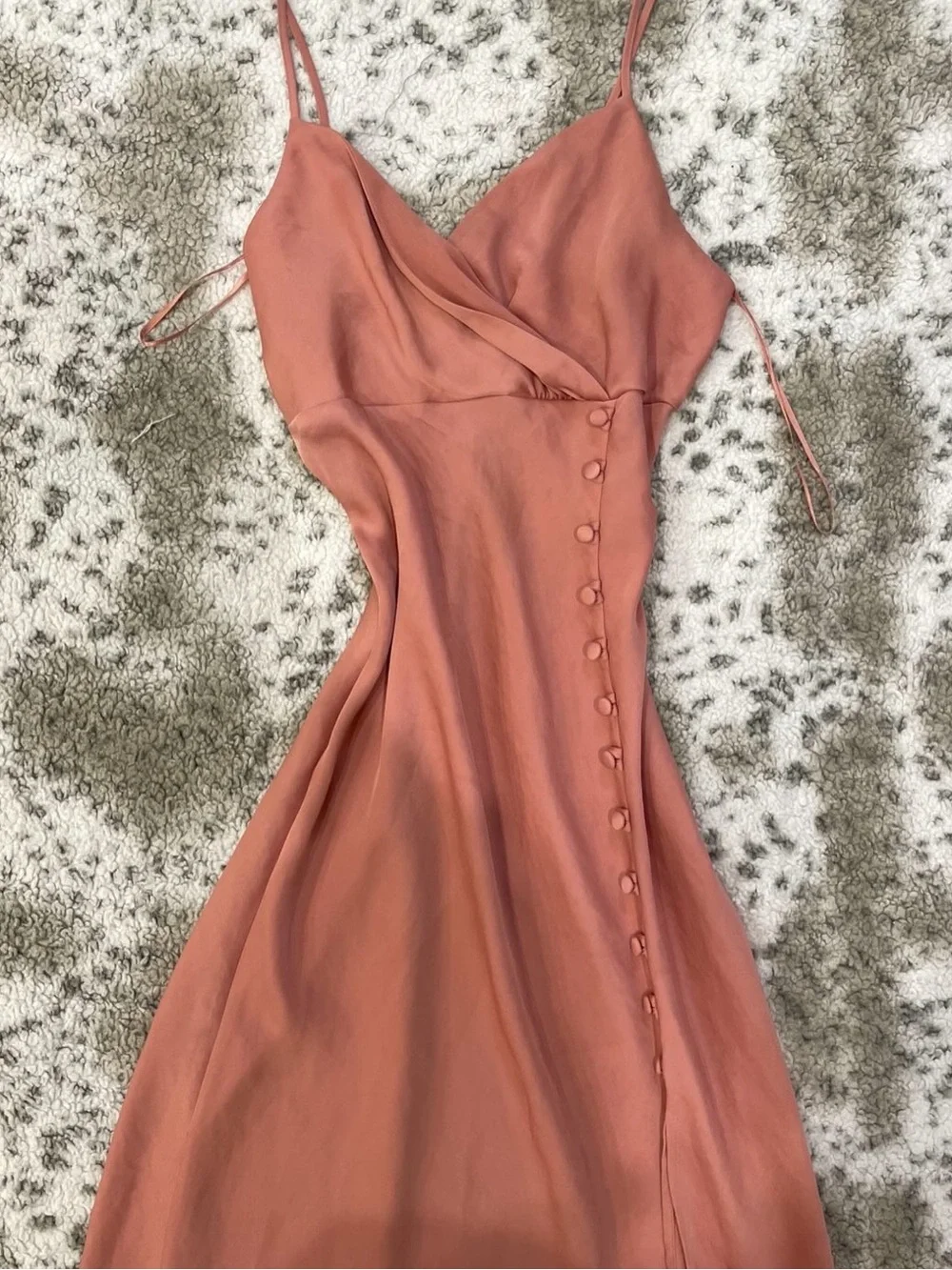 Zara satin effect maxi dress - Picture 4 of 8